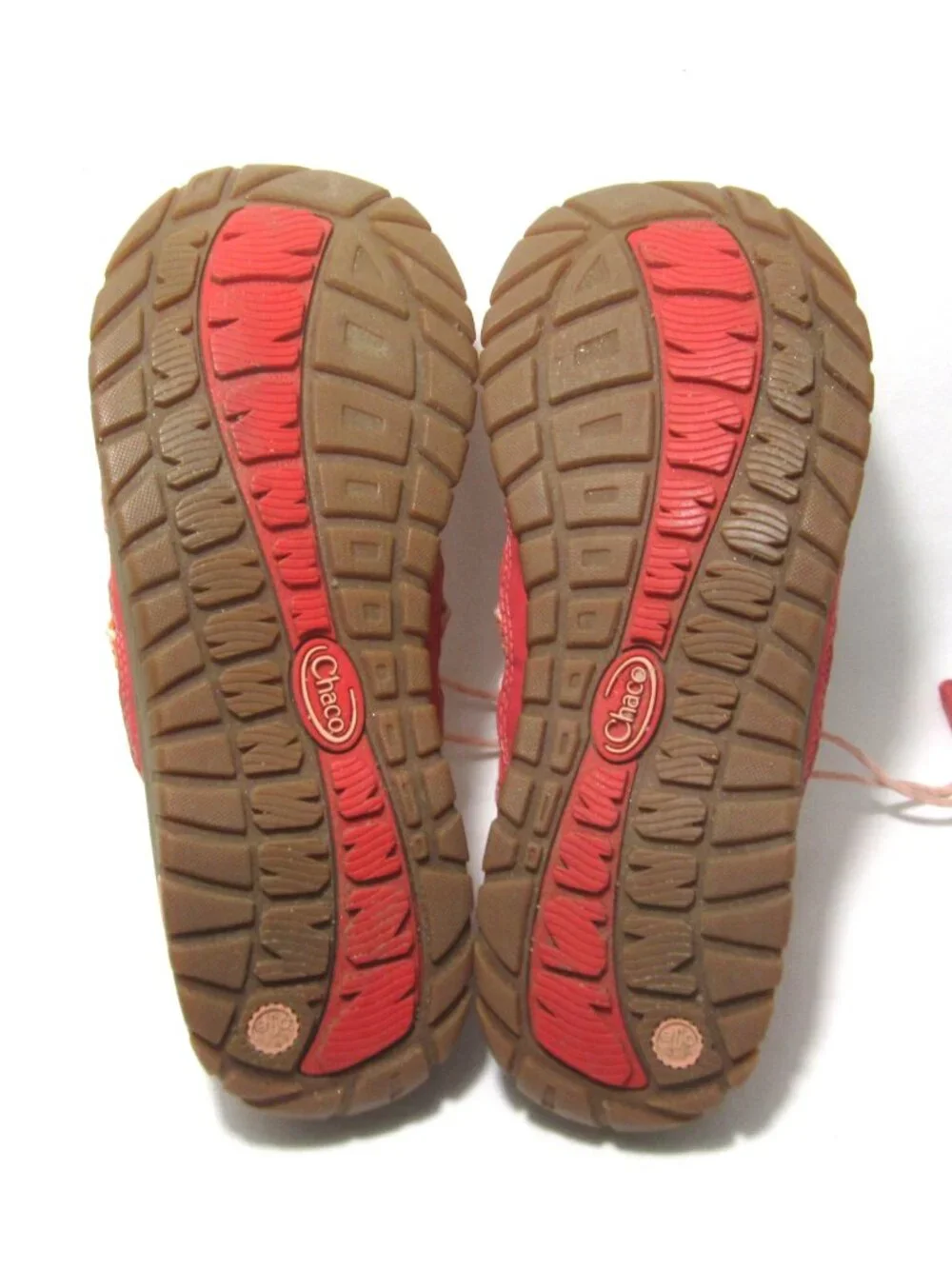 Chaco Kids Girls Size 5 Water Sandals Shoes Coral Orange Pink Outcross 2 VGUC